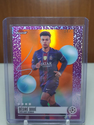 Topps Finest Desire Doué αριθμημένη κάρτα 1/20 σαν καινούργιο