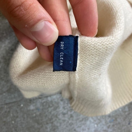 Polo Ralph Lauren Longsleeve Polo XXL cream 100% lambswool