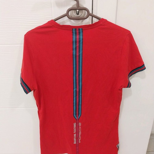 Porsche Martini Racing women's t-shirt size S red like new