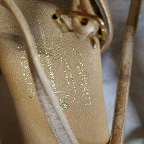 Freed of London handmade gold dance shoes size 37