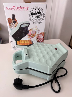 Bubble Waffle Scrap Cooking σαν καινούργιο με αντικολλητική πλάκα