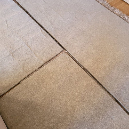 Gray rugs like new, set of 3 pieces
