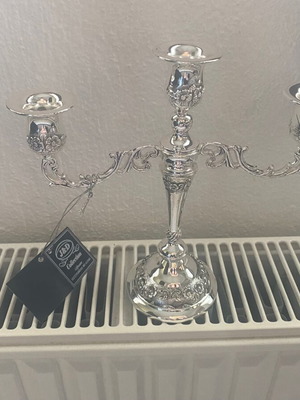 Silver-Plated Candlestick New in Box