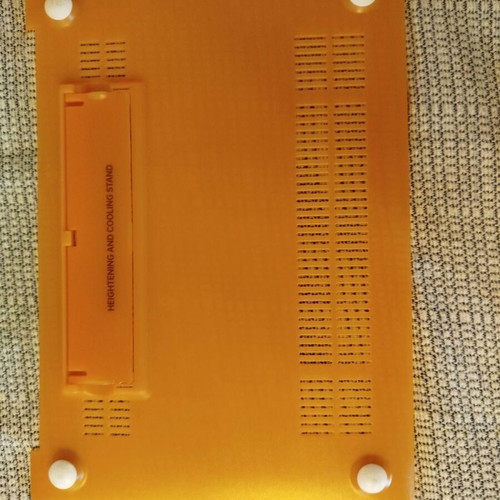 Orange laptop sleeve like new for MacBook Pro A2338 and similar