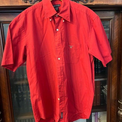 Gant short-sleeve shirt new large red