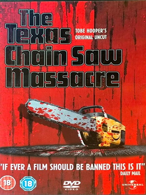 The Texas Chain Saw Massacre DVD, ταινία τρόμου