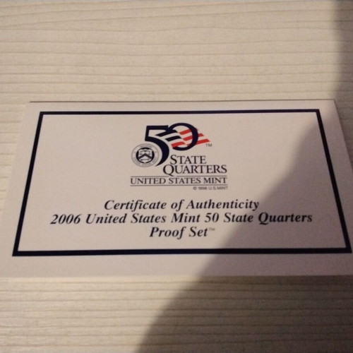 USA Quarter Dollar 2006 Proof Set like new
