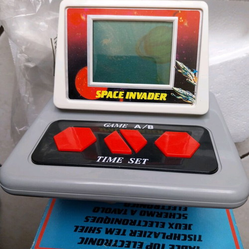 Old LCD Space Invader boxed new, fully functional
