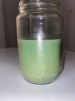 Candle, size 14x8 cm