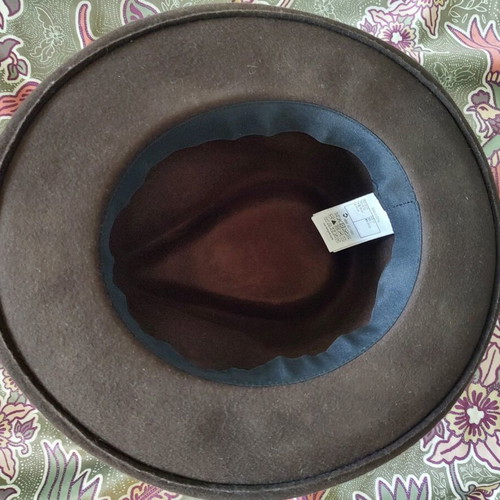 Solognac Felt Hat brown size 58 like new