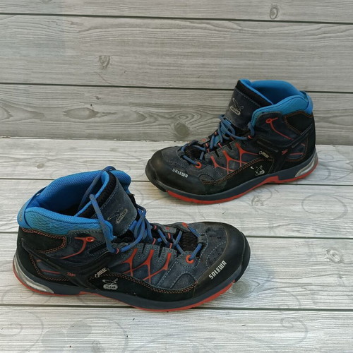 Salewa N 40 GTX Alp Gore Tex shoes like new, sport style, gray and blue