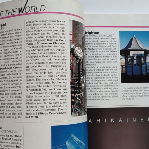 Bluewings περιοδικό Finnair 1989 μεταχειρισμένο