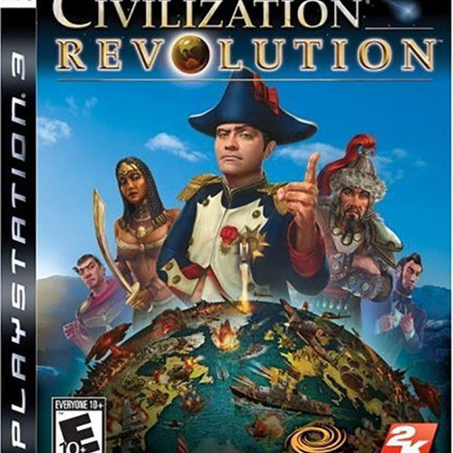 Civilization Revolution PS3 like new, complete
