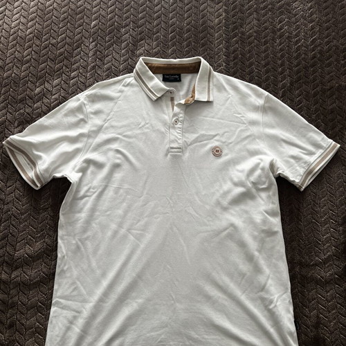 Guy Laroche Polo shirt white like new, size L