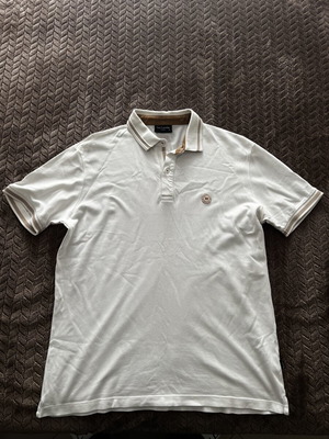 Guy Laroche Polo shirt white like new, size L