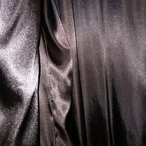 Papagiannakis leather coat long, like new, dark brown, size Large