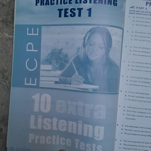 ECPE English Learning Books like new, pack of 2