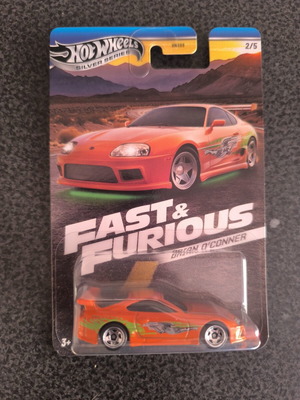 Hot Wheels Brian's O'Conner Toyota Supra συλλεκτικό καινούργιο