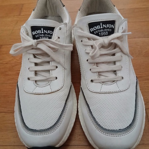 Robinson white women's sneakers size 37 like new
