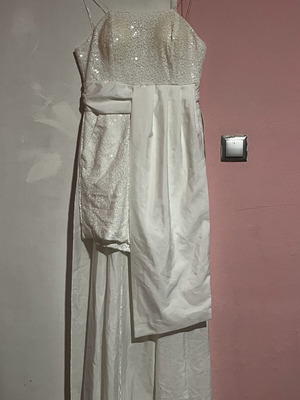 Wedding dress City, like new, size M 38 10, white