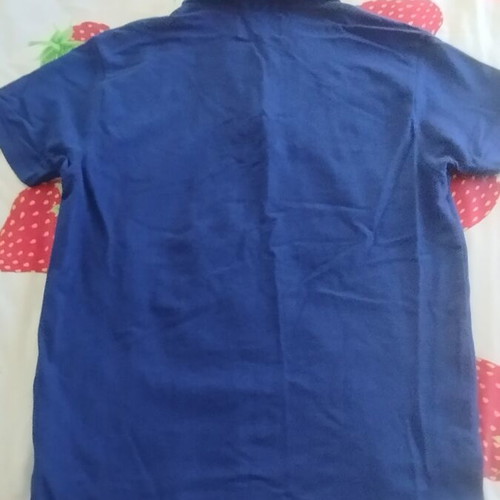 Pull & Bear Polo Shirt M like new, blue, 100% cotton