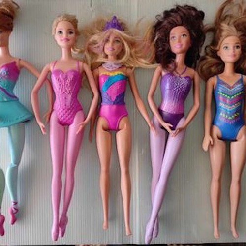 Barbie κούκλες μεταχειρισμένες χωρίς ρούχα, πακέτο 57 τεμαχίων