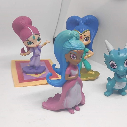 Shimmer and Shine figures set, like new, 12 characters