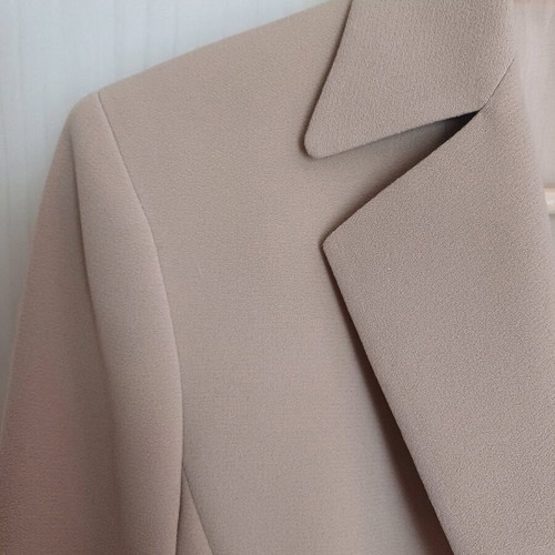 Dream long beige jacket like new, size M