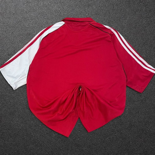 Adidas Vintage Polo 04/05 Y2K Football Style Size L like new, red white
