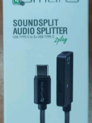 Audio Splitter Cable Type C 4smarts SoundSplit new