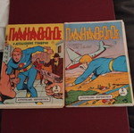 Planitanthropos 2 used issues 1954, rare collectible comics