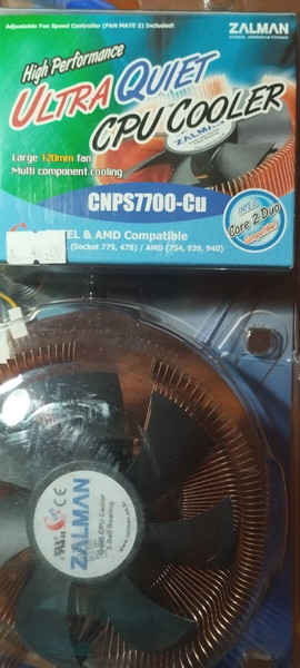 Zalman Cpu Cooler Fan CNPS7700