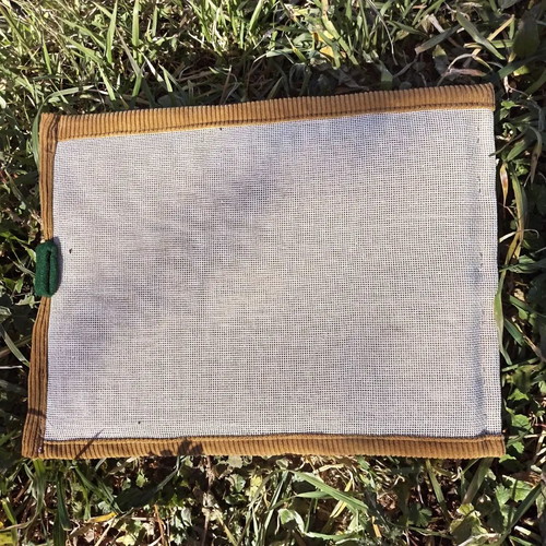 Handmade herbarium new with cardboard and tissue paper leaves