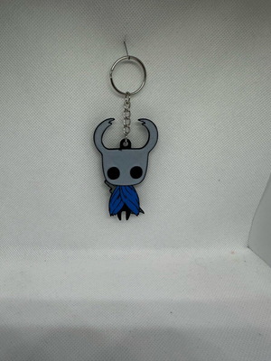 Hollow Knight μπρελόκ σαν καινούργιο, 3D printed, μαύρο και μπλε