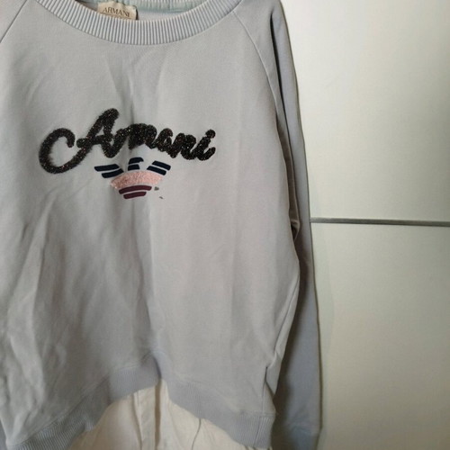 Armani Jeans sweatshirt 12 years old, like new, turquoise
