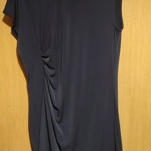 Blue fitted dress with studs like new