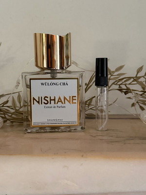 Wulong cha Nishane 5ml decant, new authentic perfume