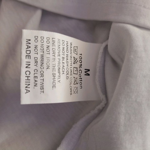 Women's cotton long-sleeve shirt new, white, size M