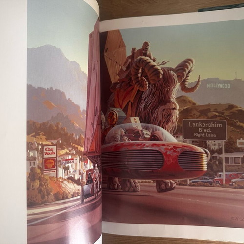 Star Wars Illustration art book used