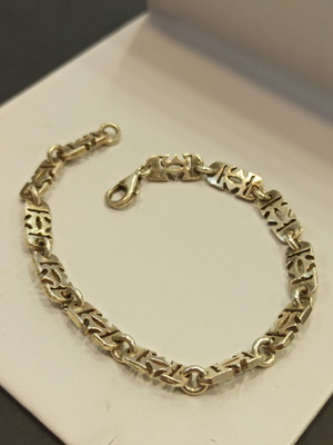 Silver bracelet used 925, 18cm length