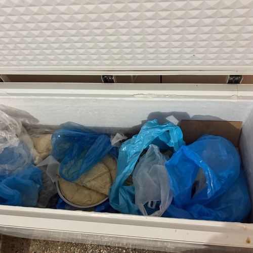 Inventor chest freezer used, 400 liters, energy class A+