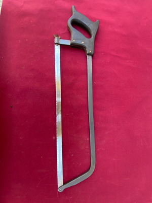 Butcher saw with plastic handle and 55cm blade like new
