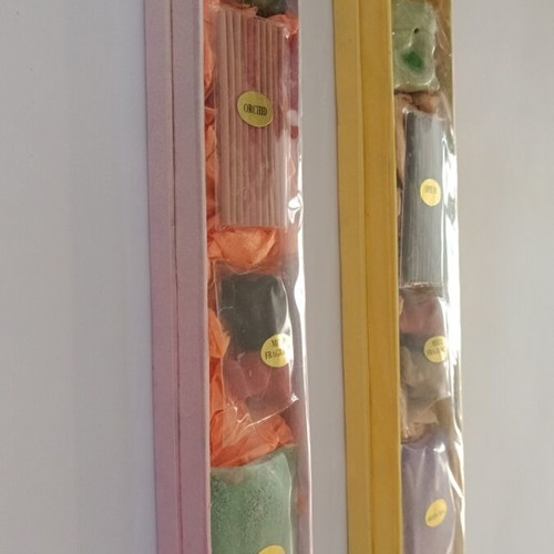 Aromatic sticks like new, two gift boxes with different scents