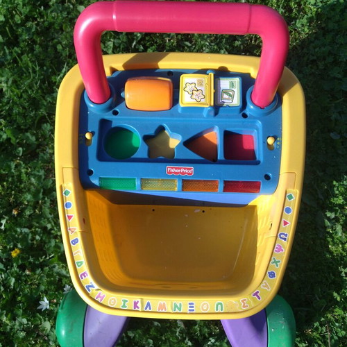 Fisher-Price Laugh & Learn 4-in-1 Snack Cart Walker like new
