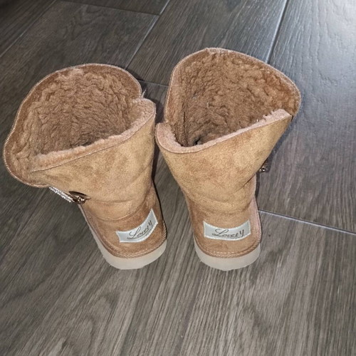 Brown boots like new, size 38