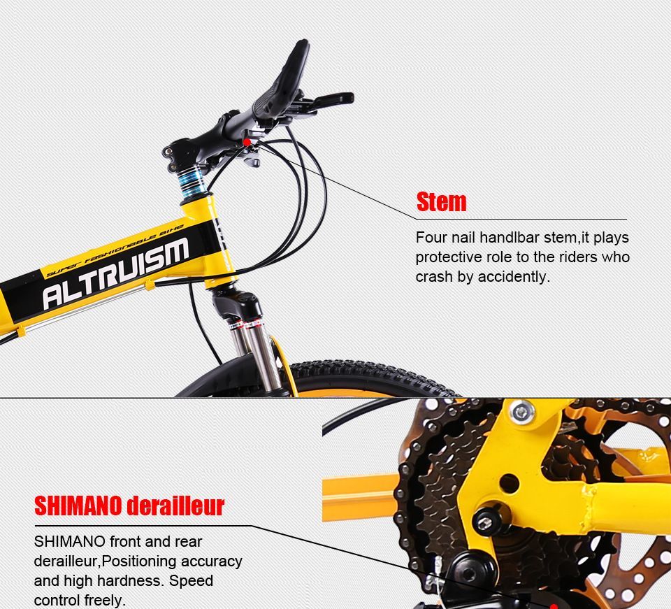 Altruism x9 folding discount bicycles