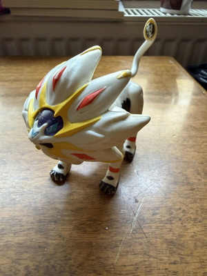 Pokemon Solgaleo figure used from McDonald's Happy Meal 2017