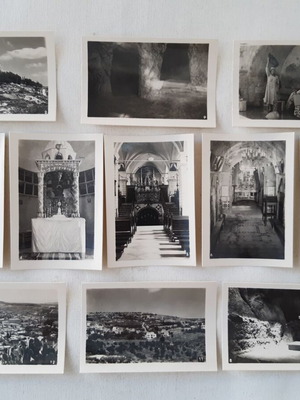 Photographs from the Holy Land 1940 used, pack of 11