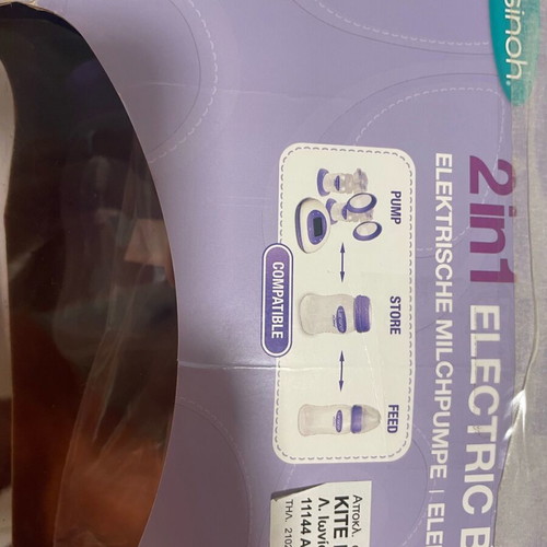 Lansinoh Double Electric Breast Pump used