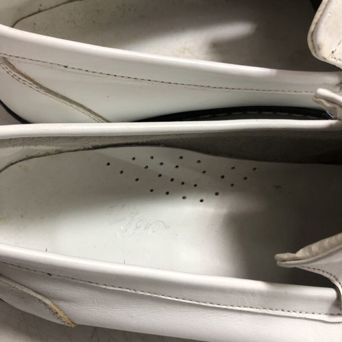 White men's scarpe shoes size 45 like new